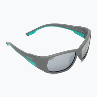 Okulary przeciwsłoneczne dziecięce UVEX Sportstyle 514 grey matt/mirror silver