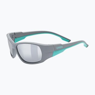 Okulary przeciwsłoneczne dziecięce UVEX Sportstyle 514 grey matt/mirror silver