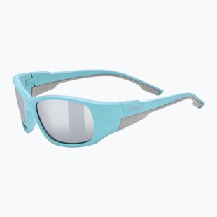 Okulary przeciwsłoneczne dziecięce UVEX Sportstyle 514 lightblue matt/mirror silver