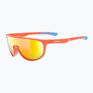 Okulary przeciwsłoneczne dziecięce UVEX Sportstyle 515 orange matt/mirror orange