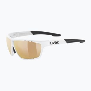 Okulary przeciwsłoneczne UVEX Sportstyle 706 CV V  white matt/litemirror red