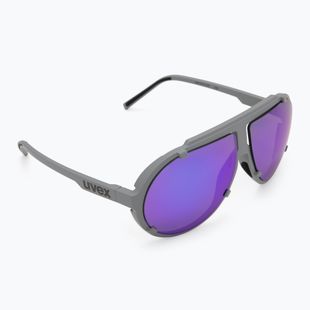 Okulary przeciwsłoneczne UVEX Esntl Pina grey matt/mirror purple