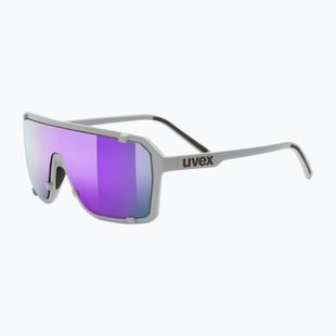 Okulary przeciwsłoneczne UVEX Esntl Epic grey matt/mirror purple