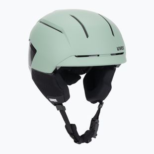 Kask narciarski UVEX Levitate MIPS oxid green/black matt