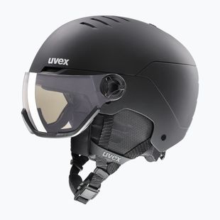 Kask narciarski UVEX Wanted Visor Pro V black matte