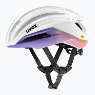 Kask rowerowy UVEX Surge Aero MIPS white/lilac apricot matt