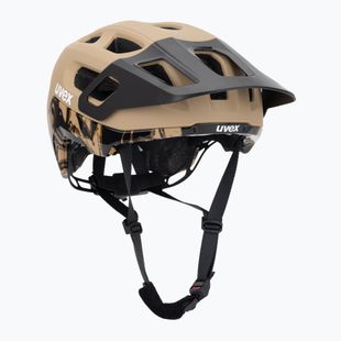 Kask rowerowy UVEX React MIPS desert/black matt