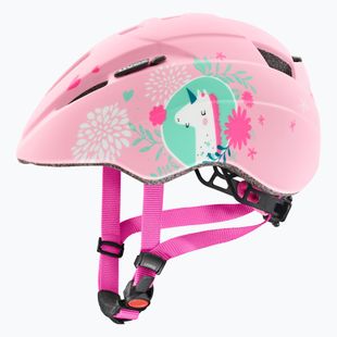 Kask rowerowy dziecięcy UVEX Kid 2 CC pink unicorn matt