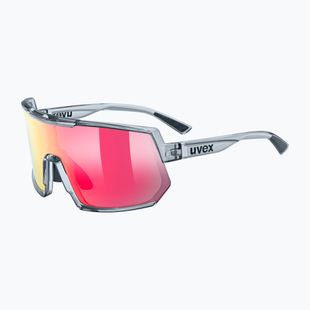 Okulary przeciwsłoneczne UVEX Sportstyle 235 smoke transparent/mirror red