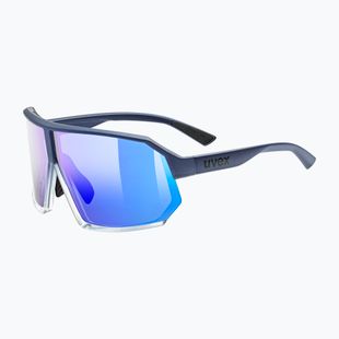 Okulary przeciwsłoneczne UVEX Sportstyle 237 metallic blue/clear/mirror blue