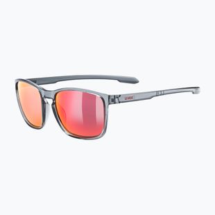 Okulary przeciwsłoneczne UVEX LGL 52 smoke/mirror red