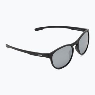 Okulary przeciwsłoneczne UVEX LGL 53 black matt/mirror silver
