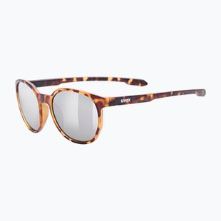 Okulary przeciwsłoneczne UVEX LGL 54 havanna matt/litemirror silver