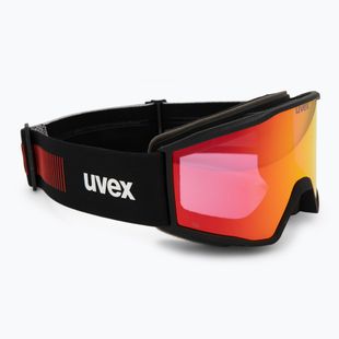 Gogle narciarskie UVEX Blast CV black matt/mirror red