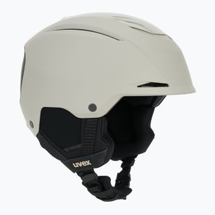 Kask narciarski UVEX Resolution warm grey/black matt