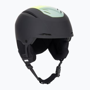 Kask narciarski UVEX Resolution black/electrum grad matt