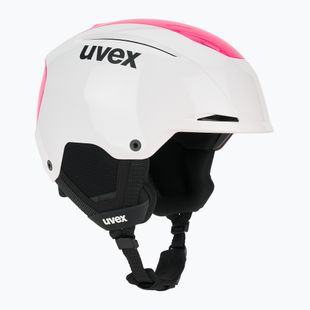 Kask narciarski UVEX Resolution SL white/pink