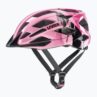 Kask rowerowy dziecięcy UVEX Air Wing 2 strawberry/black
