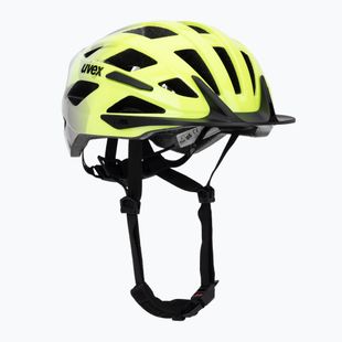 Kask rowerowy dziecięcy UVEX Air Wing 2 neon yellow/black