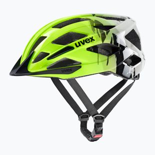Kask rowerowy dziecięcy UVEX Air Wing 2 neon yellow/black