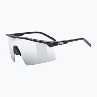 Okulary przeciwsłoneczne UVEX Flowline black matt/mirror silver