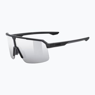 Okulary przeciwsłoneczne UVEX Ramp black matt/mirror silver