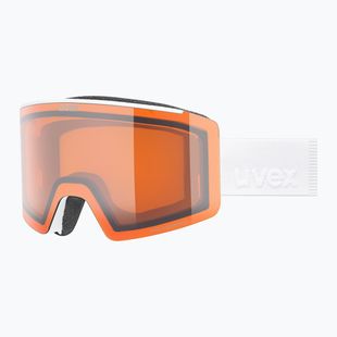 Gogle narciarskie UVEX Ignite LG S2 white matt/orange
