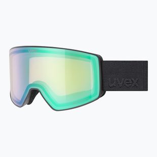 Gogle narciarskie UVEX Scenic FM S2 black matt/mirror green