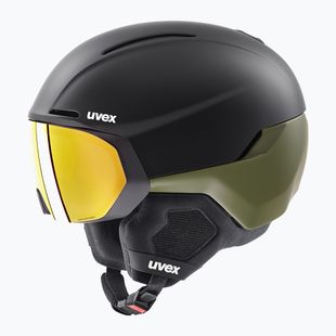 Kask narciarski UVEX Horizon CV black/khaki matt