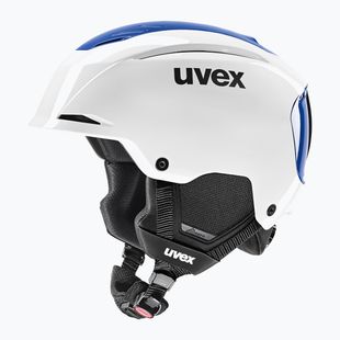 Kask narciarski UVEX Resolution SL white/blue