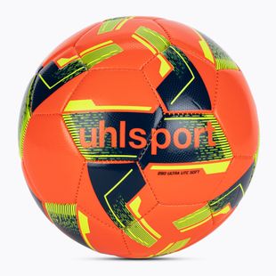 Piłka do piłki nożnej uhlsport Lite Soft 290 fluo red/navy/fluo yellow rozmiar 5