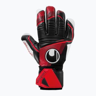 Rękawice bramkarskie uhlsport Powerline Supersoft Hn czarne/czerwone/białe