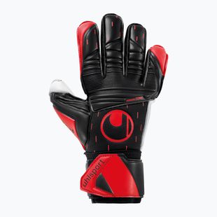 Rękawice bramkarskie dziecięce uhlsport Classic Absolutgrip czarne/czerwone/białe