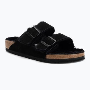 Klapki BIRKENSTOCK Arizona Shearling SL Regular black