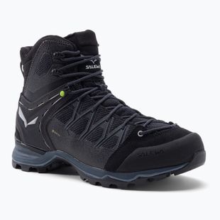 Buty trekkingowe męskie Salewa MTN Trainer Lite Mid GTX black/black