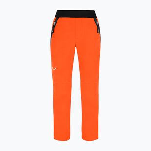 Spodnie trekkingowe dziecięce Salewa Rosengarten DST red orange