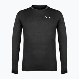 Longsleeve trekkingowy męski Salewa Puez Melange Dry black out melange