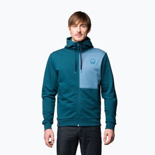 Bluza wspinaczkowa męska Wild Country Flow 2 Hoody petrol/3370