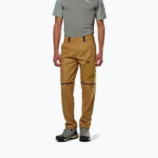 Spodnie trekkingowe męskie Salewa Puez Hemp/Dst 2/1 golden brown