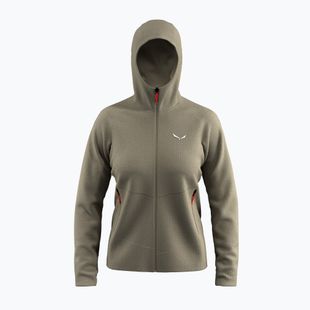 Bluza trekkingowa damska Salewa Puez Rocca Polarlite Hood quicksand
