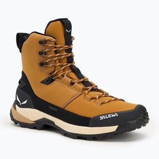 Buty trekkingowe męskie Salewa Puez Winter Mid Ptx golden brown/black
