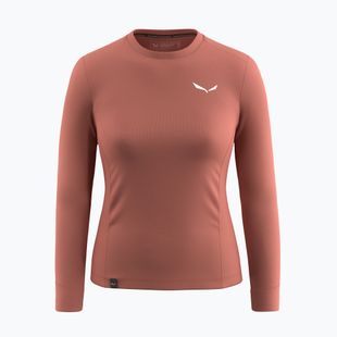 Longsleeve trekkingowy damski Salewa Puez Dry etruscan red