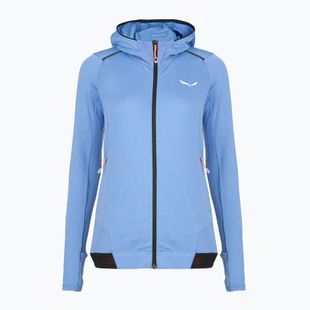 Bluza trekkingowa damska Salewa Pedroc PL Hooded morning blue