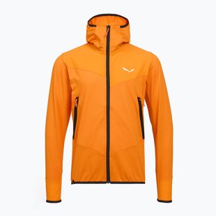 Bluza trekkingowa męska Salewa Agner Hybrid PL/DST FZ Hoody turmeric melange/0910