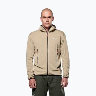 Bluza trekkingowa męska Salewa Agner Hemp 2 Hooded quicksand