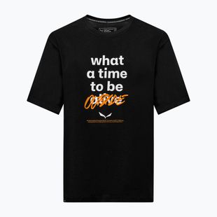 Koszulka męska Salewa Eagle Outside Loose black out