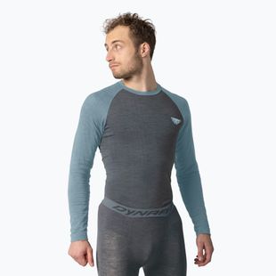 Longsleeve termoaktywny męski DYNAFIT Tour Light Merino smoke blue
