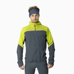 Kurtka do biegania męska DYNAFIT Alpine Wind ultra yellow