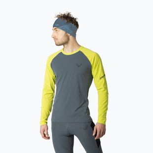 Longsleeve do biegania męski DYNAFIT Alpine Pro ultra yellow/0720