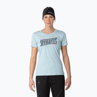 Koszulka damska DYNAFIT Graphic Co cloud blue/tabloid